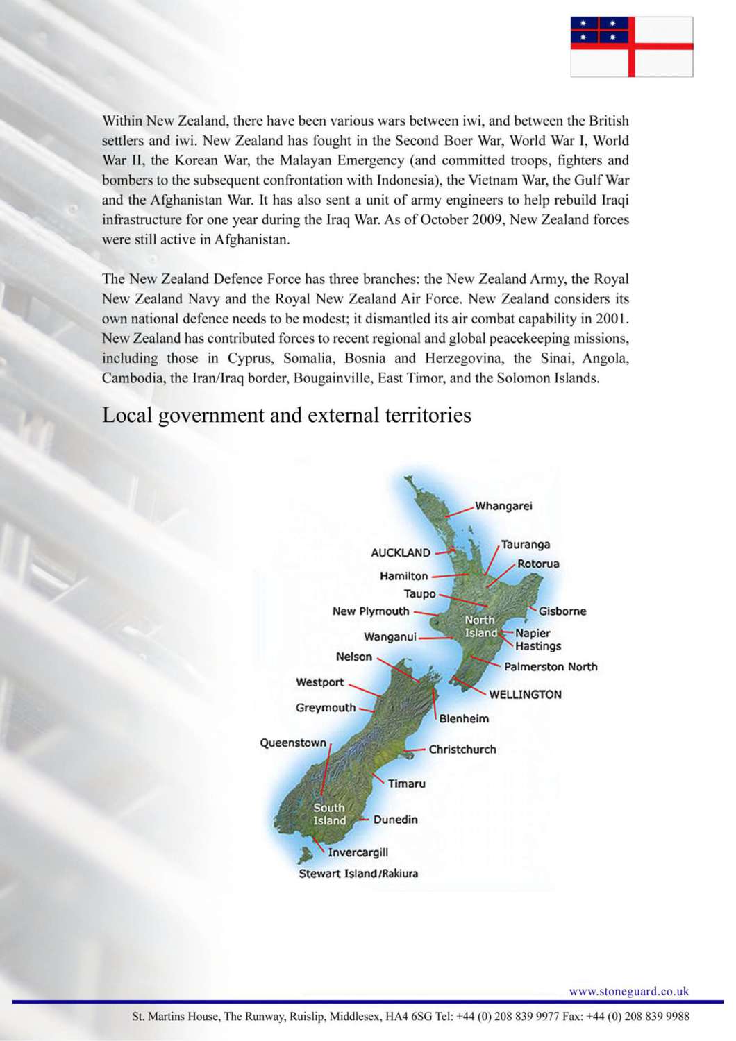 Aotearoa (NZ) Project
